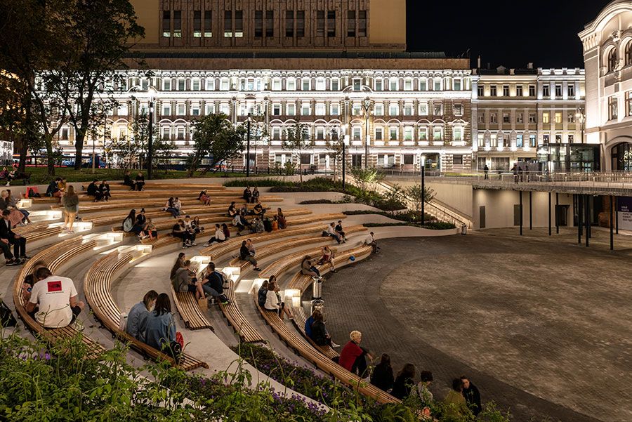 Amphitheatre & Gathering Plaza